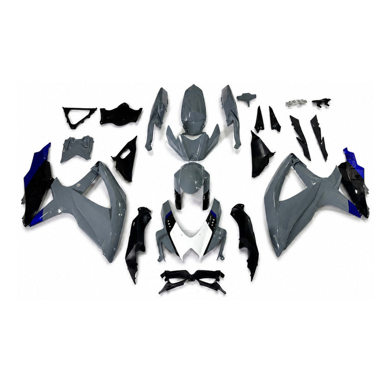 NT Fairing Fit for Suzuki 2008-2010 GSXR600/750 N128- Blue Black | ABS Injection