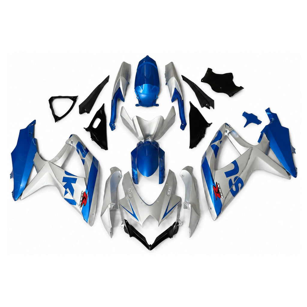 NT Fairing Fit for Suzuki 2008-2010 GSXR600/750 N133- Blue Black | ABS Injection - 1