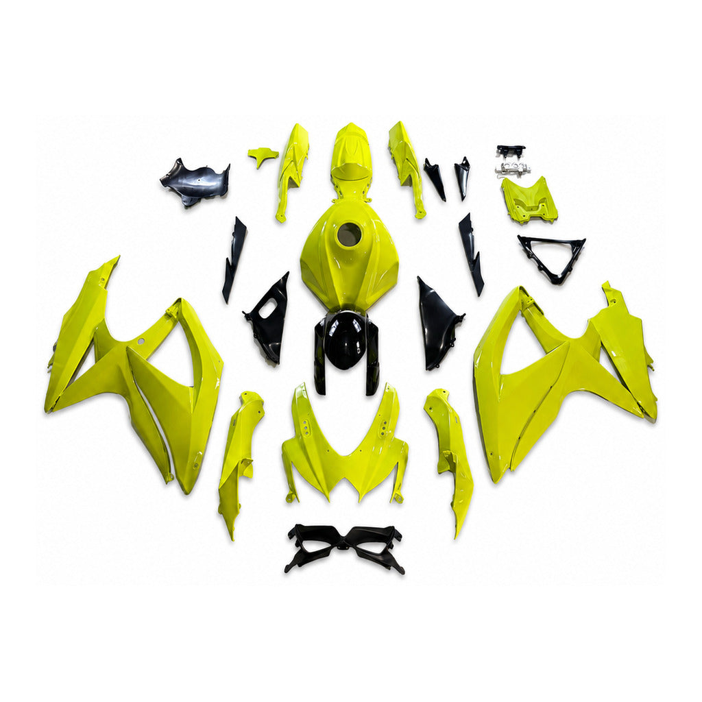 NT Fairing Fit for Suzuki 2008-2010 GSXR600/750 N123- Green Black | ABS Injection - 1
