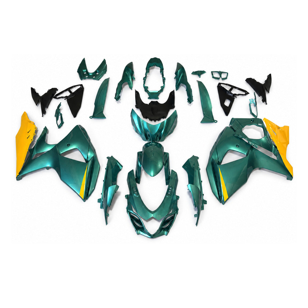 NT Fairing Fit for Suzuki 2009-2016 GSXR 1000 R099- Teal Gold | ABS Injection - 1