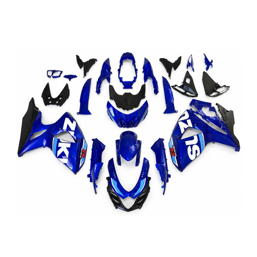 NT Fairing Fit for Suzuki 2009-2016 GSXR 1000 R101- Blue Black | ABS Injection - 1