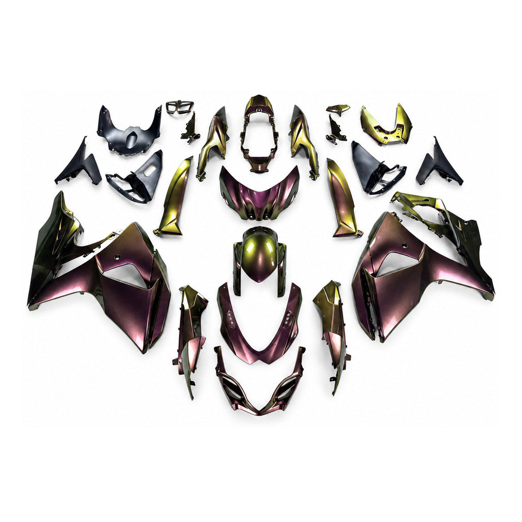NT Fairing Fit for Suzuki 2009-2016 GSXR 1000 N094- Burgundy Gold Black | ABS Injection - 1