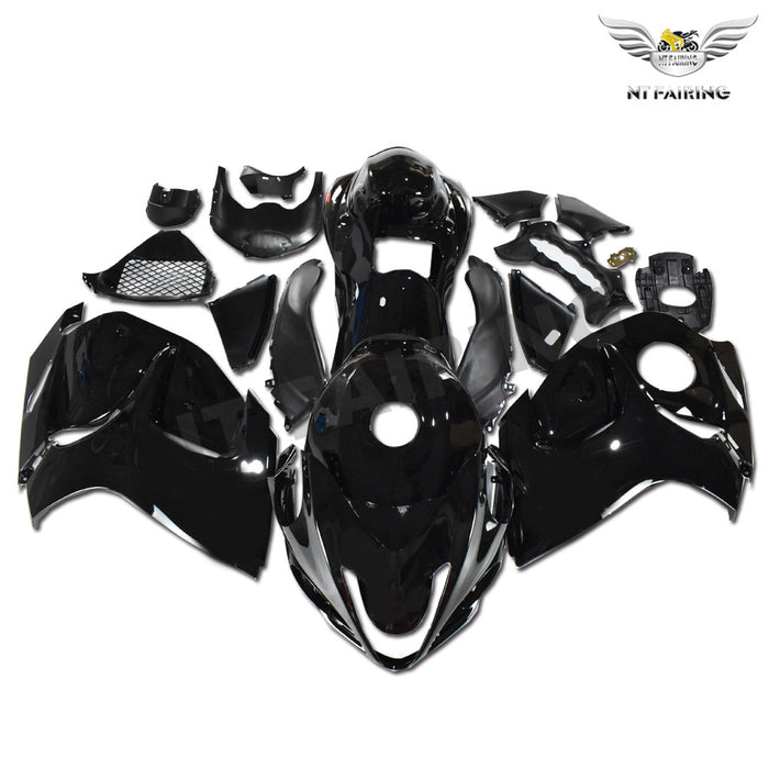 NT Aftermarket Injection ABS Plastic Fairing Fit for GSXR 1300 Hayabusa 2008-2020 Black N044