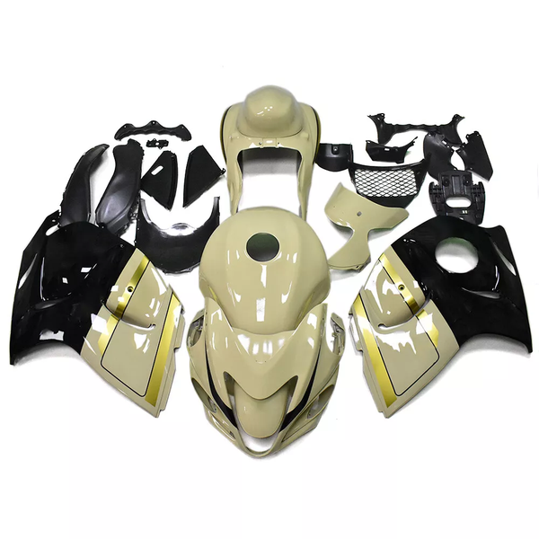 NT Aftermarket Injection ABS Plastic Fairing Fit for GSXR 1300 Hayabusa 2008-2020 Desert Tan Black N097