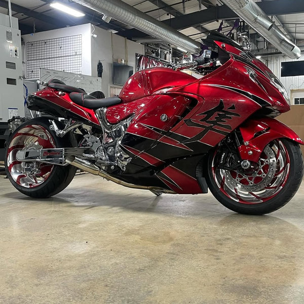 NT Injection Mold New Kit Red Black ABS Fairing Fit for Suzuki 2008-2020 GSXR 1300 Hayabusa N107