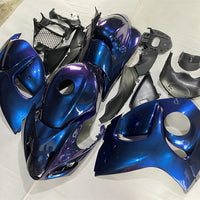 US STOCK NT Aftermarket Injection ABS Plastic Fairing Fit for GSXR 1300 Hayabusa 2008-2020 Chameleon Purple Blue N091 Available in TX