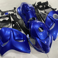 US STOCK NT Aftermarket Injection ABS Plastic Fairing Fit for GSXR 1300 Hayabusa 2008-2020 Blue Carbon Fiber Look S06 Available in CA