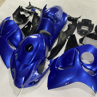US STOCK NT Aftermarket Injection ABS Plastic Fairing Fit for GSXR 1300 Hayabusa 2008-2020 Blue Carbon Fiber Look S06 Available in CA