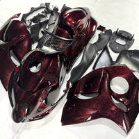 US STOCK NT Aftermarket Injection ABS Plastic Fairing Fit for GSXR 1300 Hayabusa 2008-2020 Red Forged Carbon Fiber Look S07 Available in CA