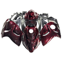 US STOCK NT Aftermarket Injection ABS Plastic Fairing Fit for GSXR 1300 Hayabusa 2008-2020 Red Forged Carbon Fiber Look S07 Available in CA