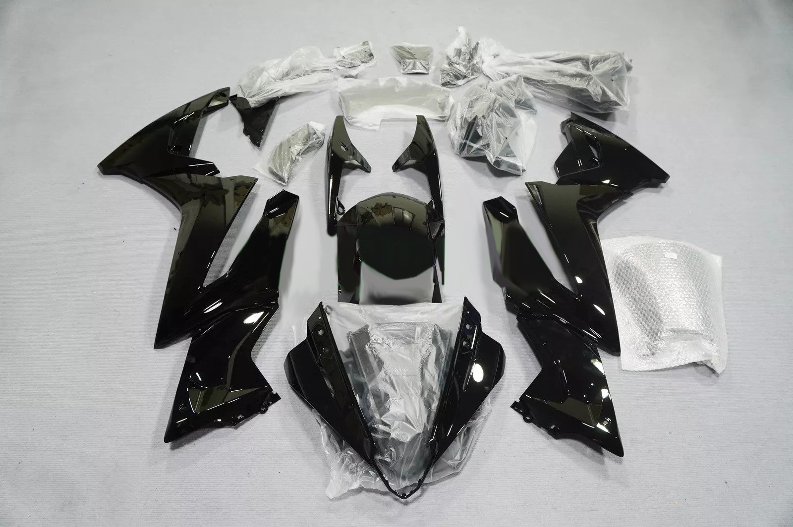 NT Fairing Fit for Suzuki 2024-2027 GSX-8R N006- Glossy Black | ABS Injection, US Stock