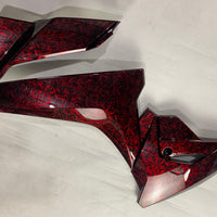 NT Aftermarket Injection ABS Plastic Fairing Fit for GSX8R 2024-2025 Red Forged Carbon Fiber Look S03