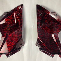 NT Aftermarket Injection ABS Plastic Fairing Fit for GSX8R 2024-2025 Red Forged Carbon Fiber Look S03
