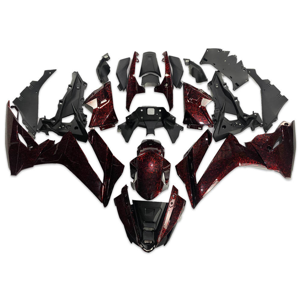 NT Fairing Fit for Suzuki 2024-2027 GSX-8R S03- Red Forged Carbon Fiber Look | ABS Injection