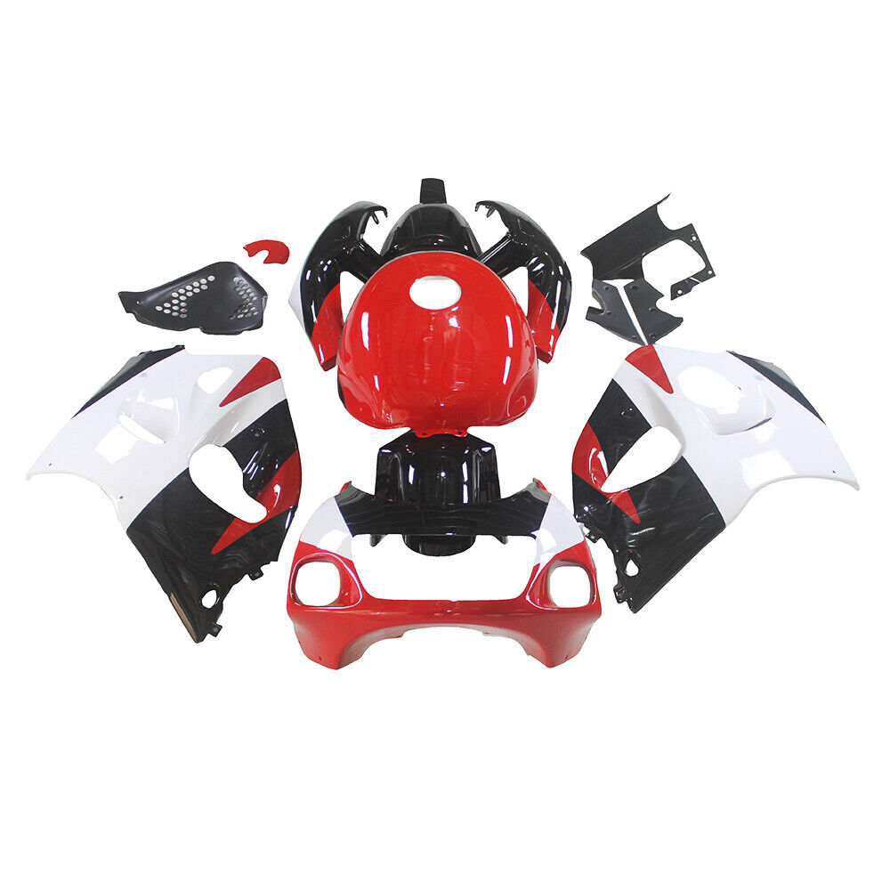 NT Fairing Fit for Suzuki 1996-1999 GSXR600/750 SRAD w/ Tank Cover Red White Black U001, US Stock