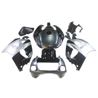 US STOCK NT Fairing Fit for Suzuki 1996-1999 GSXR600/750 SRAD w/ Tank Cover Silver Black U003 Available in CA