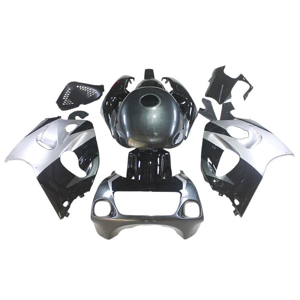 NT Fairing Fit for Suzuki 1996-1999 GSXR600/750 SRAD w/ Tank Cover Silver Black U003