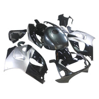 US STOCK NT Fairing Fit for Suzuki 1996-1999 GSXR600/750 SRAD w/ Tank Cover Silver Black U003 Available in CA