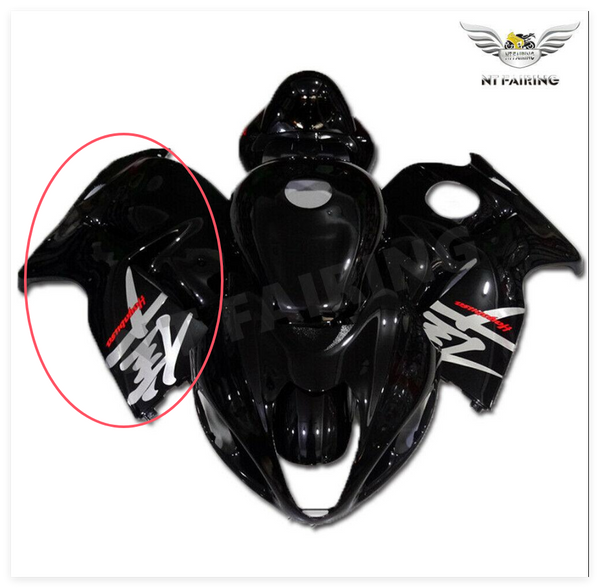 NT Aftermarket ABS Plastic Right Side Fairing Fit for 1997-2007 Hayabusa GSXR 1300 Glossy Black