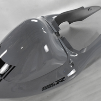 US STOCK NT Aftermarket Injection ABS Plastic Fairing Fit for GSXR 1300 Hayabusa 1997-2007 Nardo Gray Black N091 Available in CA