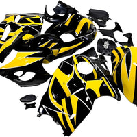 NT Aftermarket Injection ABS Plastic Fairing Fit for GSXR 1300 Hayabusa 1997-2007 Yellow Black N099