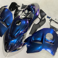 NT Aftermarket Injection ABS Plastic Fairing Fit for GSXR 1300 Hayabusa 1997-2007 Blue Purple Chameleon N94