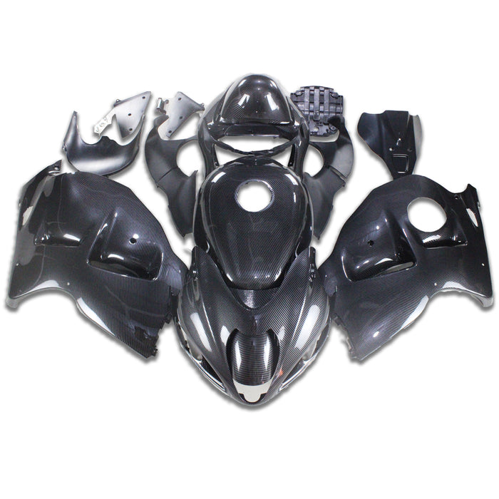 NT Aftermarket Injection ABS Plastic Fairing Fit for GSXR 1300 Hayabusa 1997-2007 Carbon Fiber Look S01