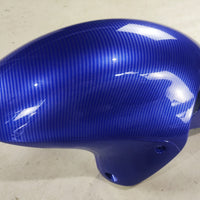 NT Aftermarket Injection ABS Plastic Fairing Fit for GSXR 1300 Hayabusa 1997-2007 Blue Carbon Fiber Look S03