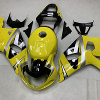 US STOCK NT Aftermarket Injection ABS Plastic Fairing Fit for GSXR 600/750 2001-2003 Yellow Black T077 Available in CA