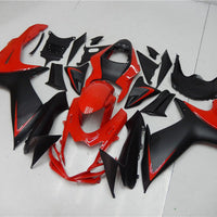NT Aftermarket Injection ABS Plastic Fairing Fit for GSXR 600/750 2011-2024 Red Black N033