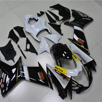 NT Aftermarket Injection ABS Plastic Fairing Fit for GSXR 600/750 2011-2024 Black White N042