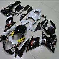 NT Aftermarket Injection ABS Plastic Fairing Fit for GSXR 600/750 2011-2024 Black White N042