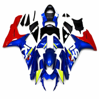 NT Aftermarket Injection ABS Plastic Fairing Fit for GSXR 600/750 2011-2024 Blue Red N044