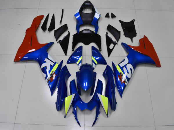 NT Aftermarket Injection ABS Plastic Fairing Fit for GSXR 600/750 2011-2024 Blue Red N044