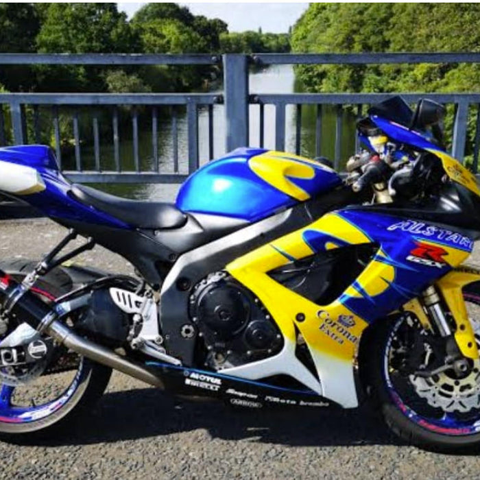 NT Aftermarket Injection ABS Plastic Fairing Fit for GSXR 600/750 2011-2024 Blue DZ