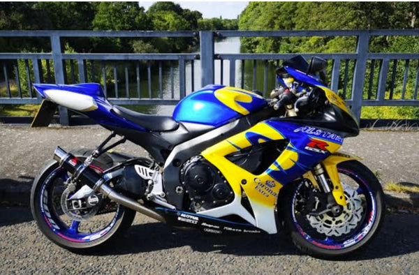 NT Aftermarket Injection ABS Plastic Fairing Fit for GSXR 600/750 2011-2024 Blue DZ