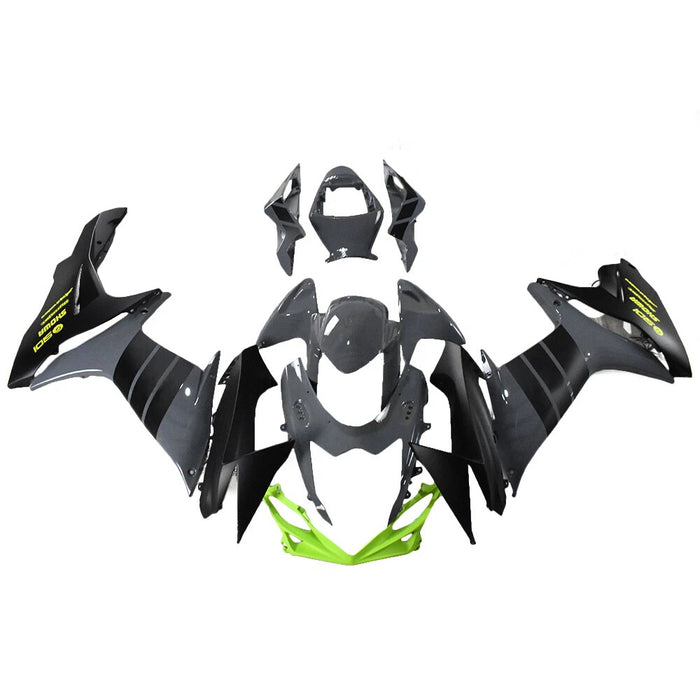 NT Aftermarket Injection ABS Plastic Fairing Fit for GSXR 600/750 2011-2024 Gray Black Green N098