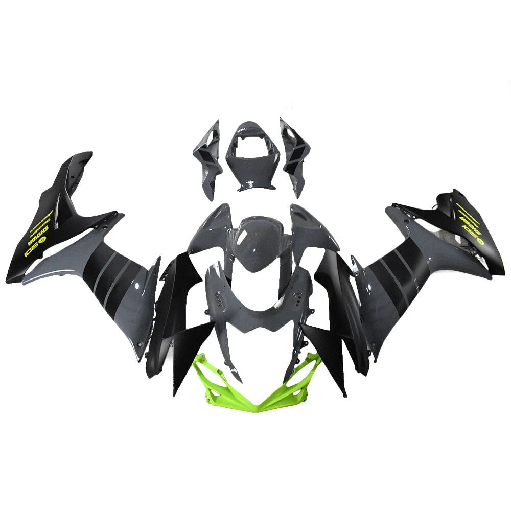 NT Fairing Fit for Suzuki 2011-2027 GSXR600/750 N098- Gray Black Green | ABS Injection