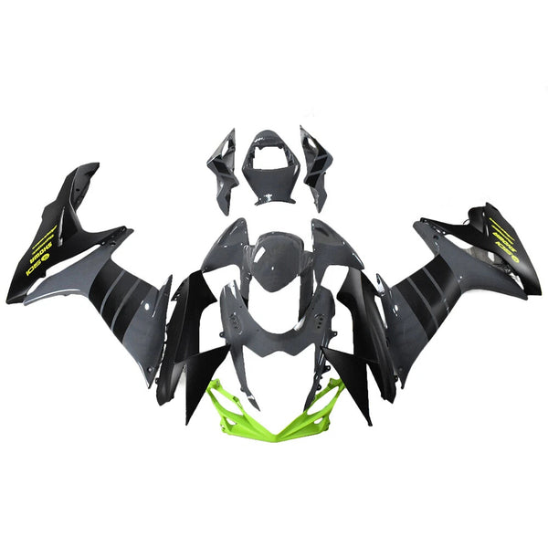 NT Aftermarket Injection ABS Plastic Fairing Fit for GSXR 600/750 2011-2024 Gray Black Green N098