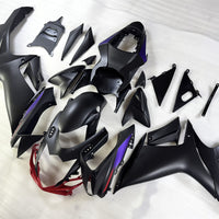US STOCK NT Aftermarket Injection ABS Plastic Fairing Fit for GSXR 600/750 2011-2024 Matte Black Candy Red N107 Available in CA