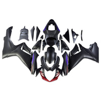 US STOCK NT Aftermarket Injection ABS Plastic Fairing Fit for GSXR 600/750 2011-2024 Matte Black Candy Red N107 Available in CA