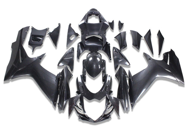 US STOCK NT Aftermarket Injection ABS Plastic Fairing Fit for GSXR 600/750 2011-2024 Carbon Fiber Look S01 Available in CA