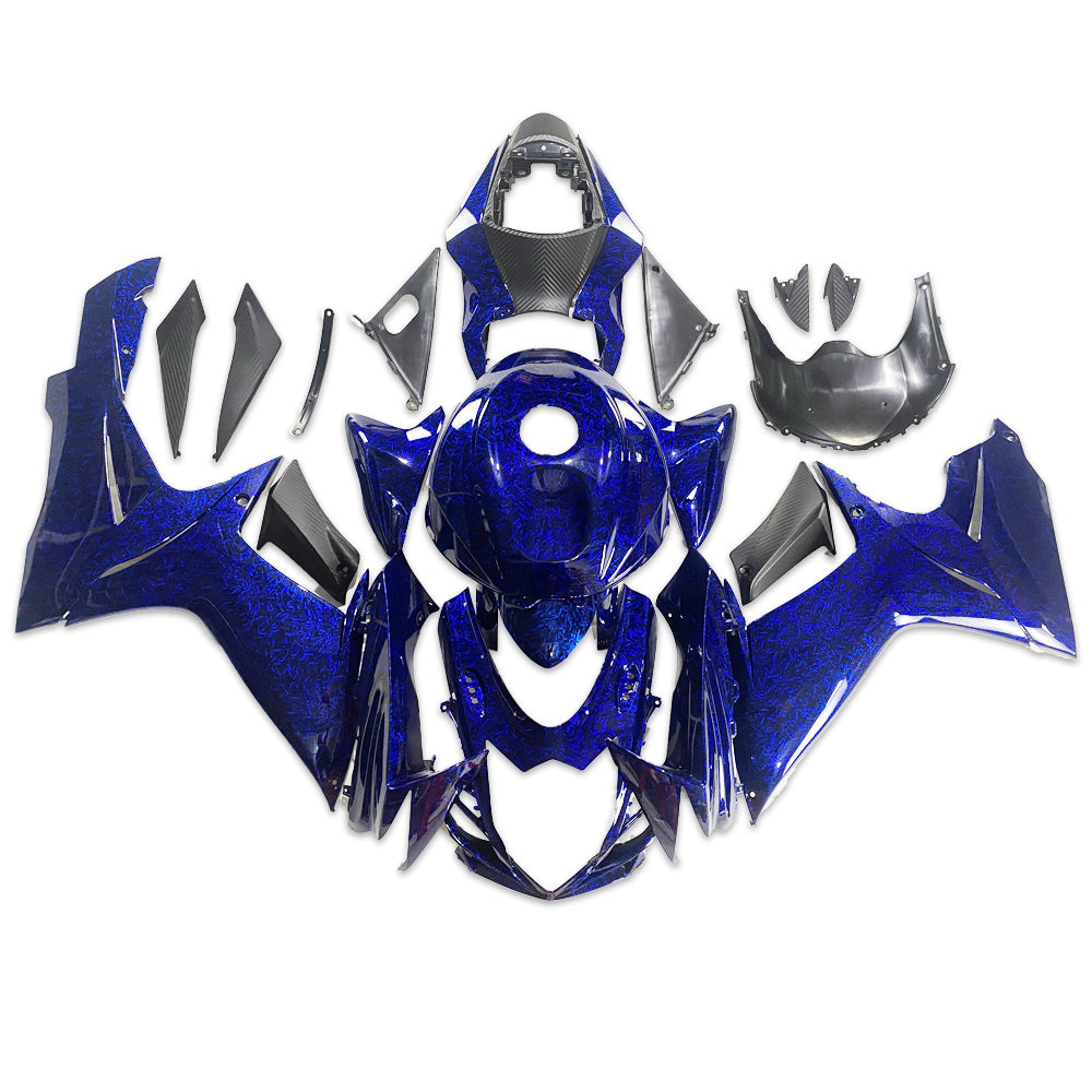 NT Fairing Fit for Suzuki 2011-2027 GSXR600/750 S07- Blue Forged Carbon Fiber Look | ABS Injection, US Stock