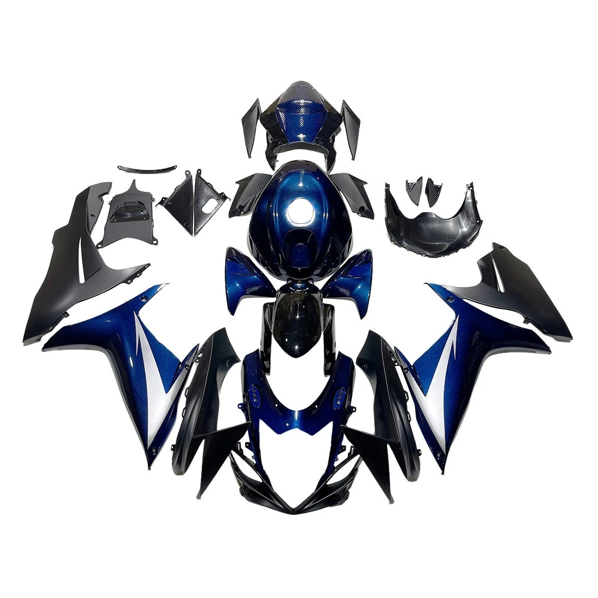 NT Fairing Fit for Suzuki 2011-2027 GSXR600/750 T097- Blue Black | ABS Injection