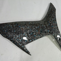 US STOCK NT Aftermarket Injection ABS Plastic Fairing Fit for GSXR 600/750 2011-2024 Blue Black Forged Carbon Fiber Look SU05 Available in CA