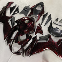 US STOCK NT Aftermarket Injection ABS Plastic Fairing Fit for GSXR 600/750 2011-2024 Red Forged Carbon Fiber Look S06 Available in CA