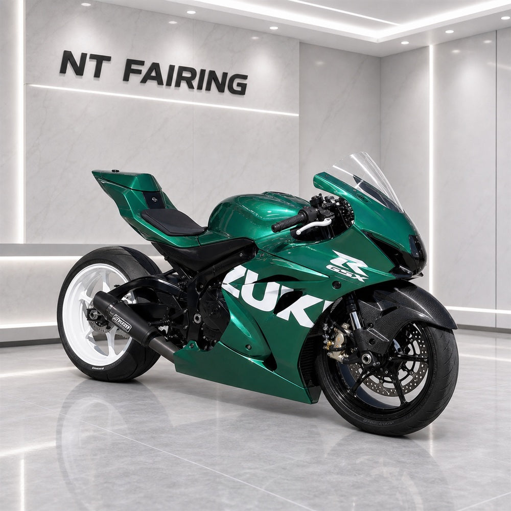 NT Fairing Fit for Suzuki 2017-2027 GSXR 1000 N038- Green Black | ABS Injection