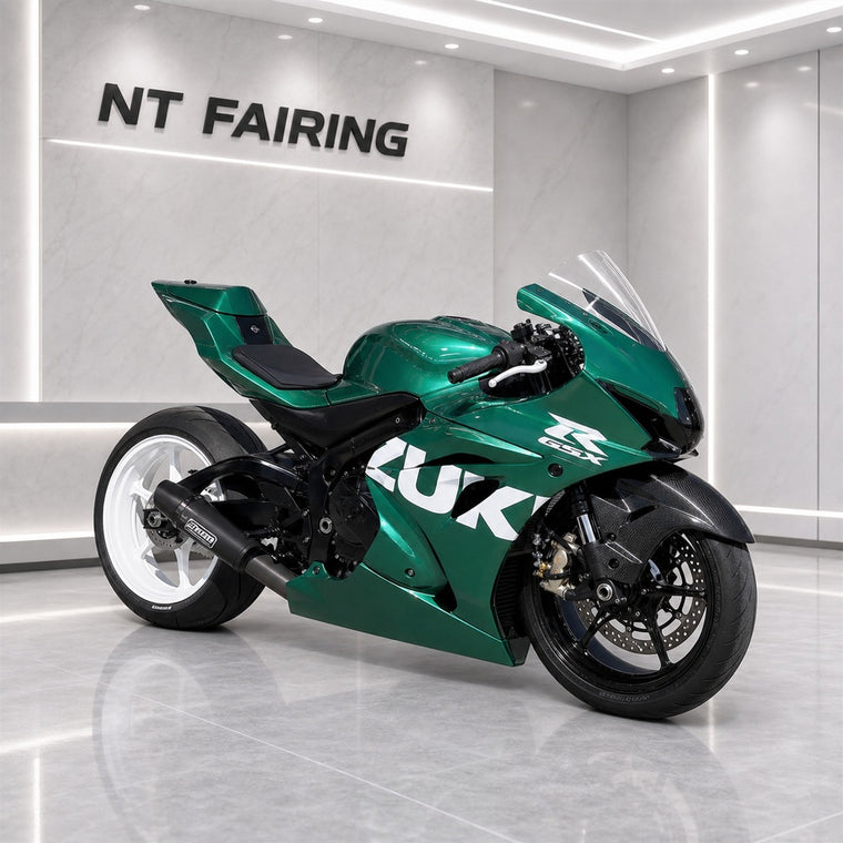 NT Fairing Fit for Suzuki 2017-2027 GSXR 1000 N038- Green Black | ABS Injection