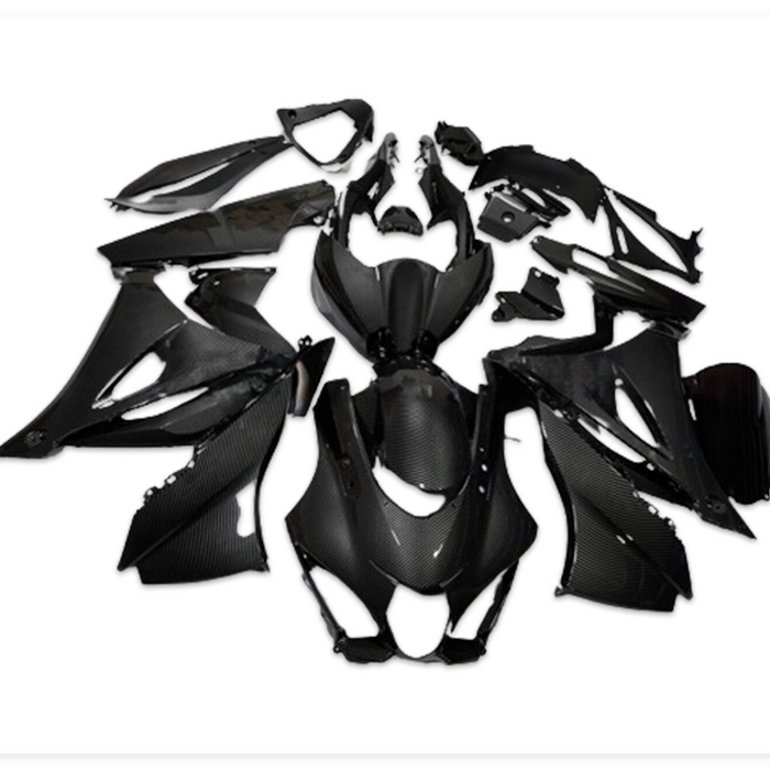 NT Aftermarket Injection ABS Plastic Fairing Fit for GSXR 1000 2017-2025 Carbon Fiber Look S01