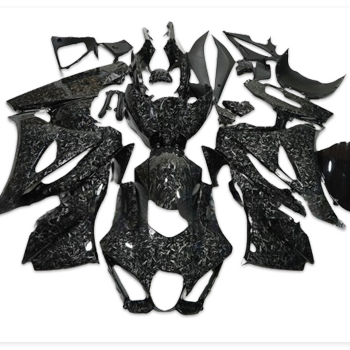 US STOCK NT Aftermarket Injection ABS Plastic Fairing Fit for GSXR 1000 2017-2025 Forged Carbon Fiber Look S02 Available in CA